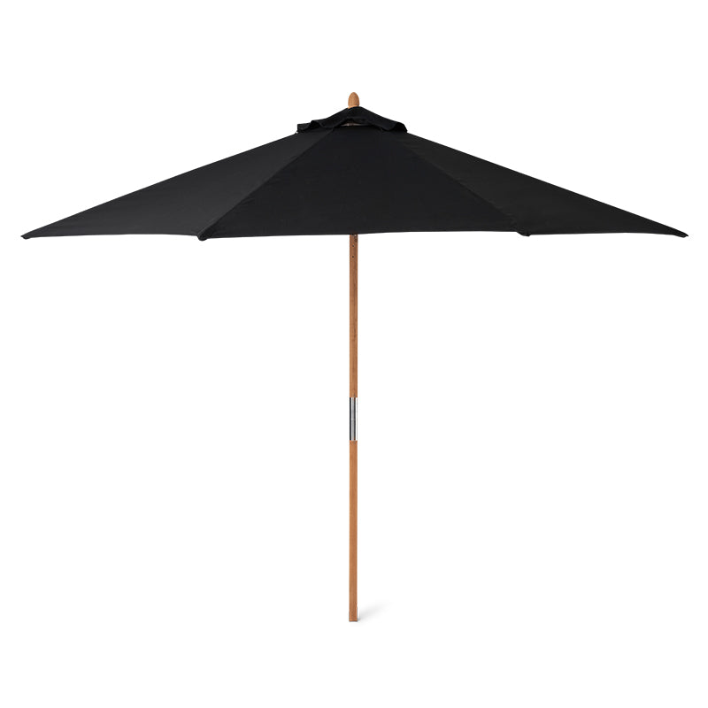 Capri Outdoor Umbrella, Black Sand - Image 6