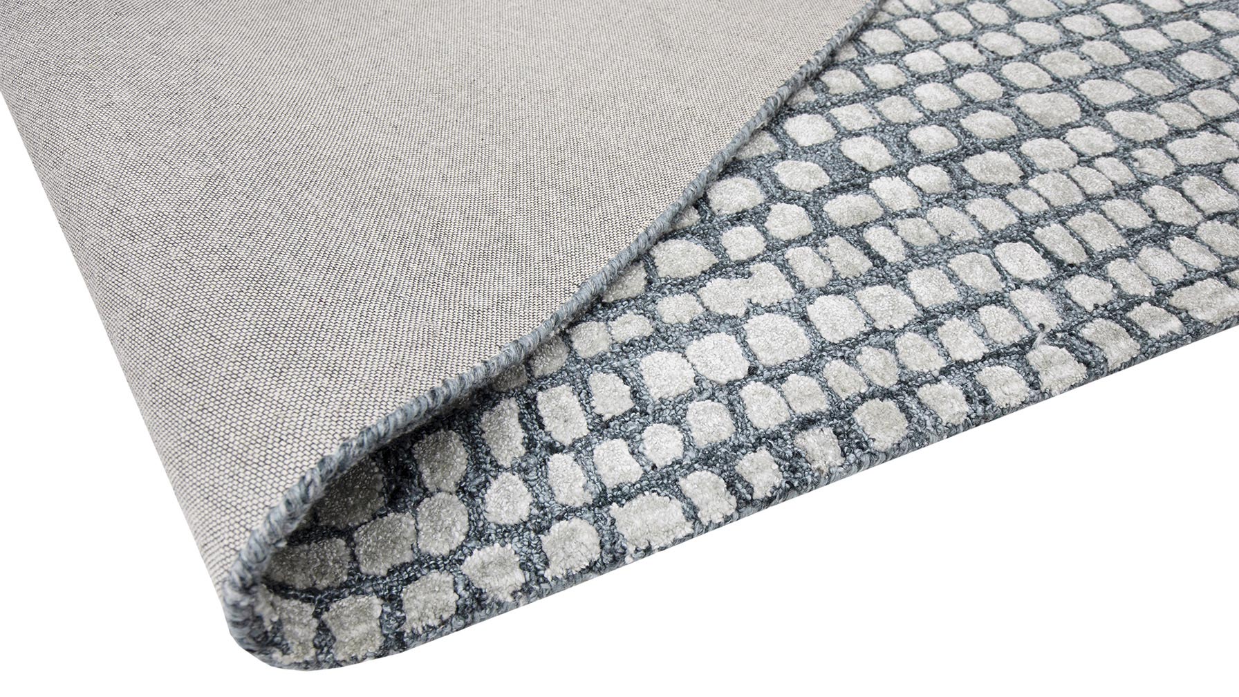 Droplets Rug, 5x8, Aqua - Sundays CompanyRUG-JH-044-026