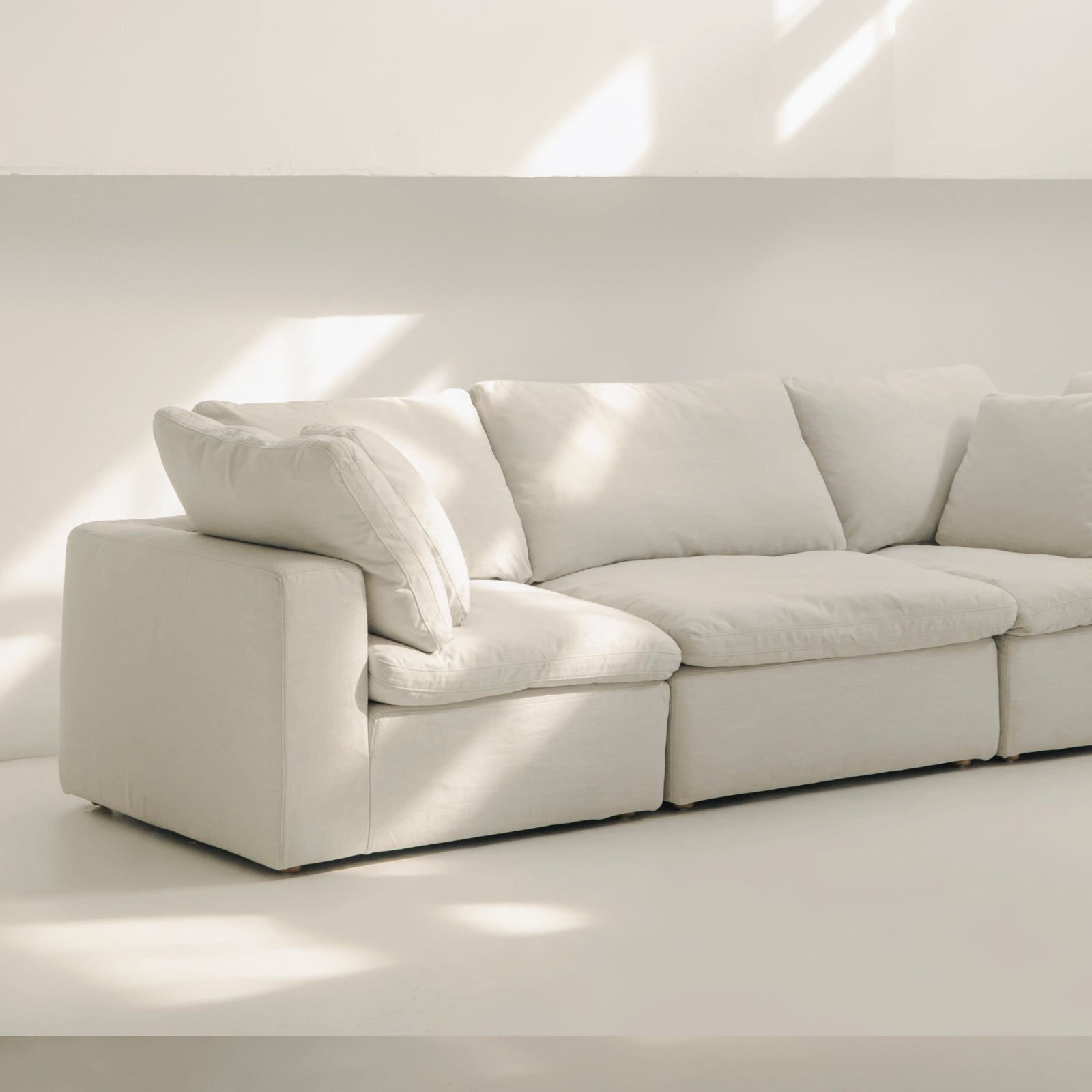 Movie Night™ 3-Piece Modular Sofa, Large, Clay - Image 13