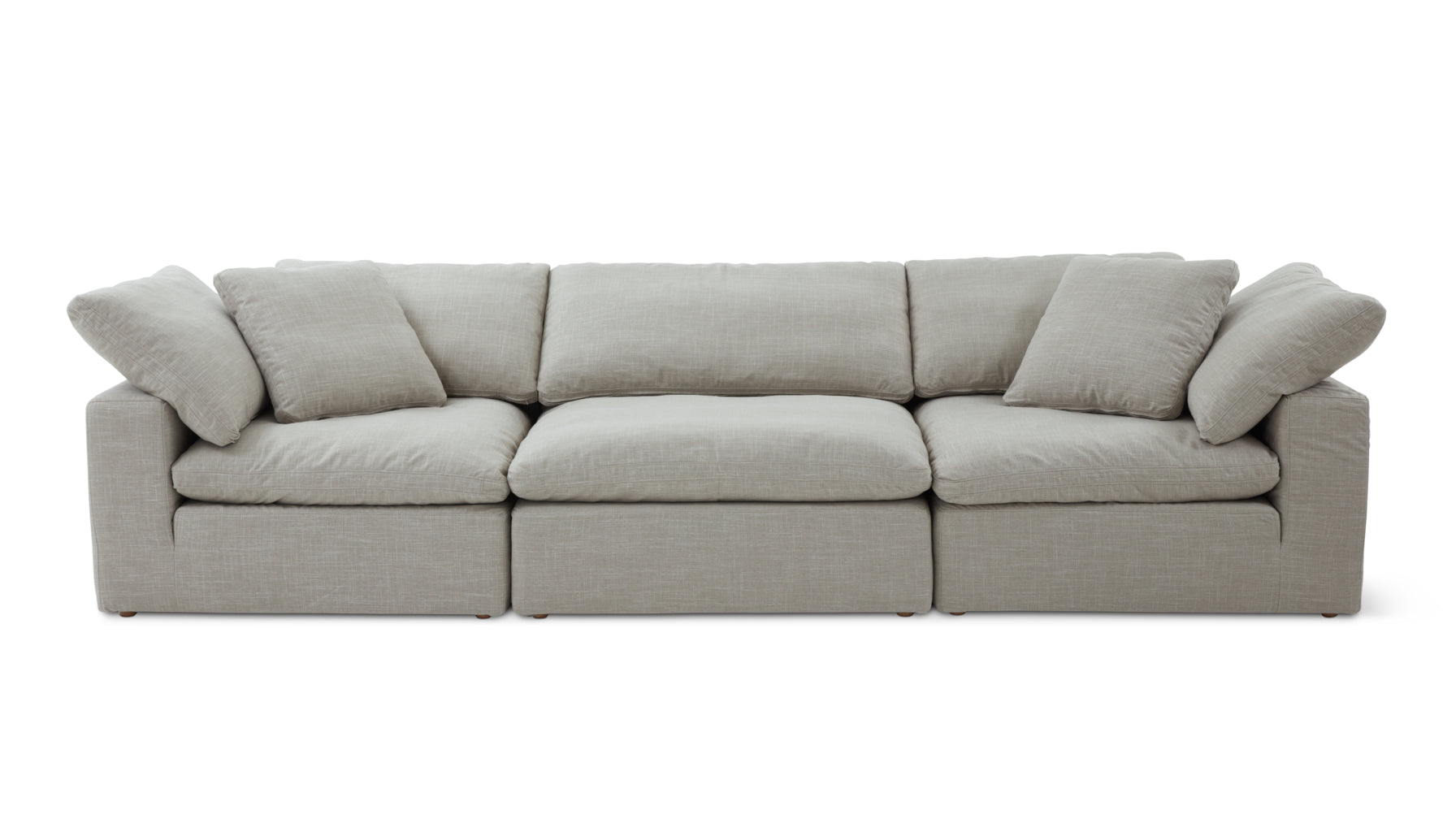 Movie Night™ 3-Piece Modular Sofa, Standard, Light Pebble - Image 1