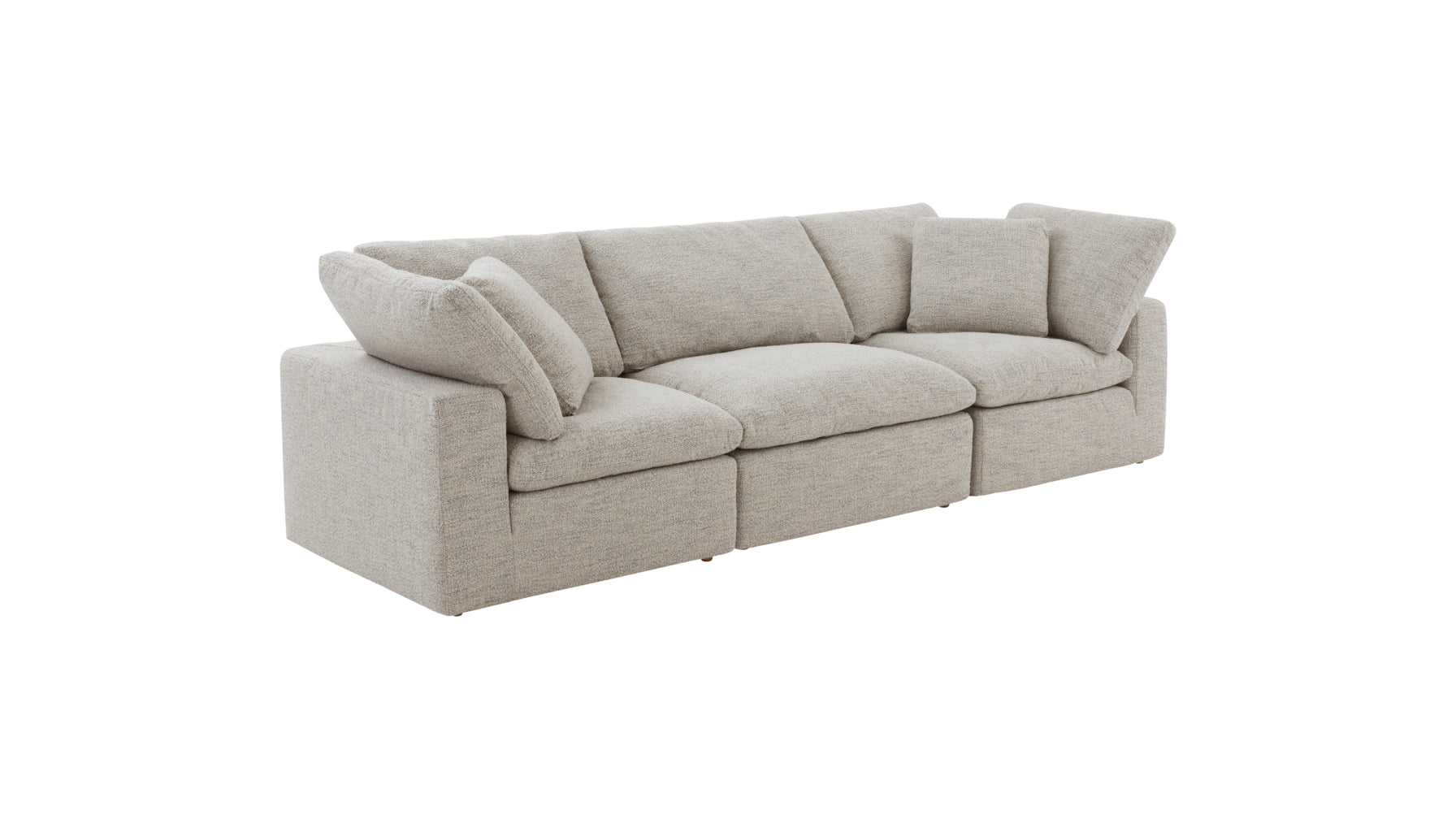 Movie Night™ 3-Piece Modular Sofa, Standard, Oatmeal - Image 2