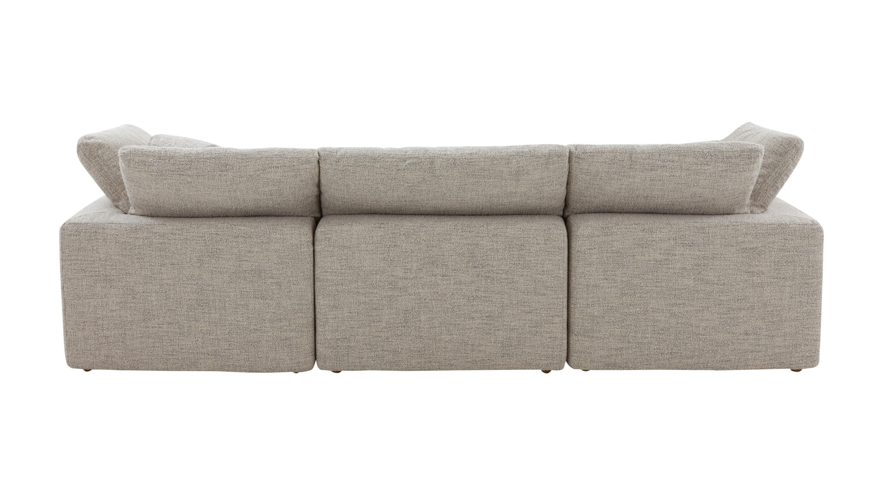 Movie Night™ 4-Piece Modular Sectional Closed, Standard, Oatmeal - Image 8