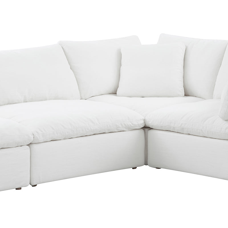 Movie Night™ 4-Piece Modular Sectional Closed, Standard, Brie - Image 9