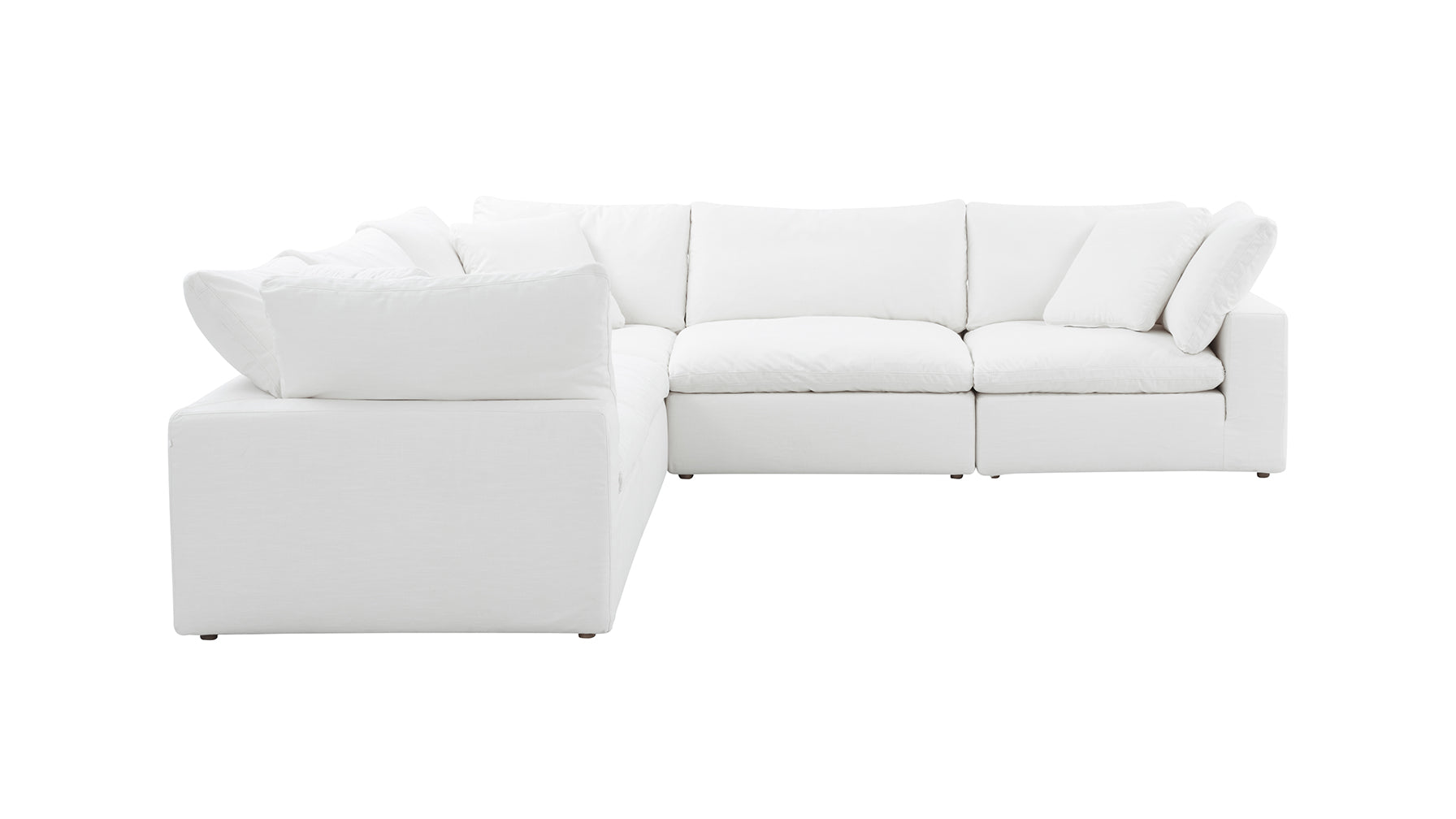 Movie Night™ 5-Piece Modular Sectional Closed, Large, Brie - Image 7