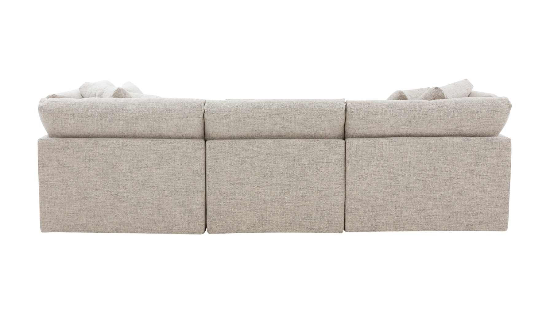 Get Together™ 5-Piece Modular Sectional, Large, Oatmeal - Image 7