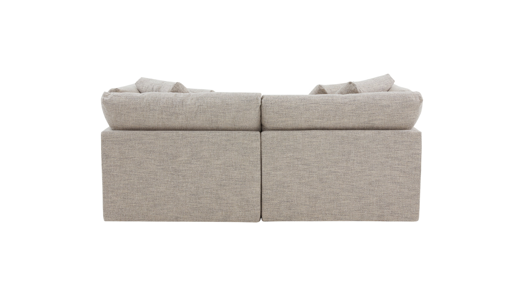 Get Together™ 2-Piece Modular Sofa, Large, Oatmeal - Image 8