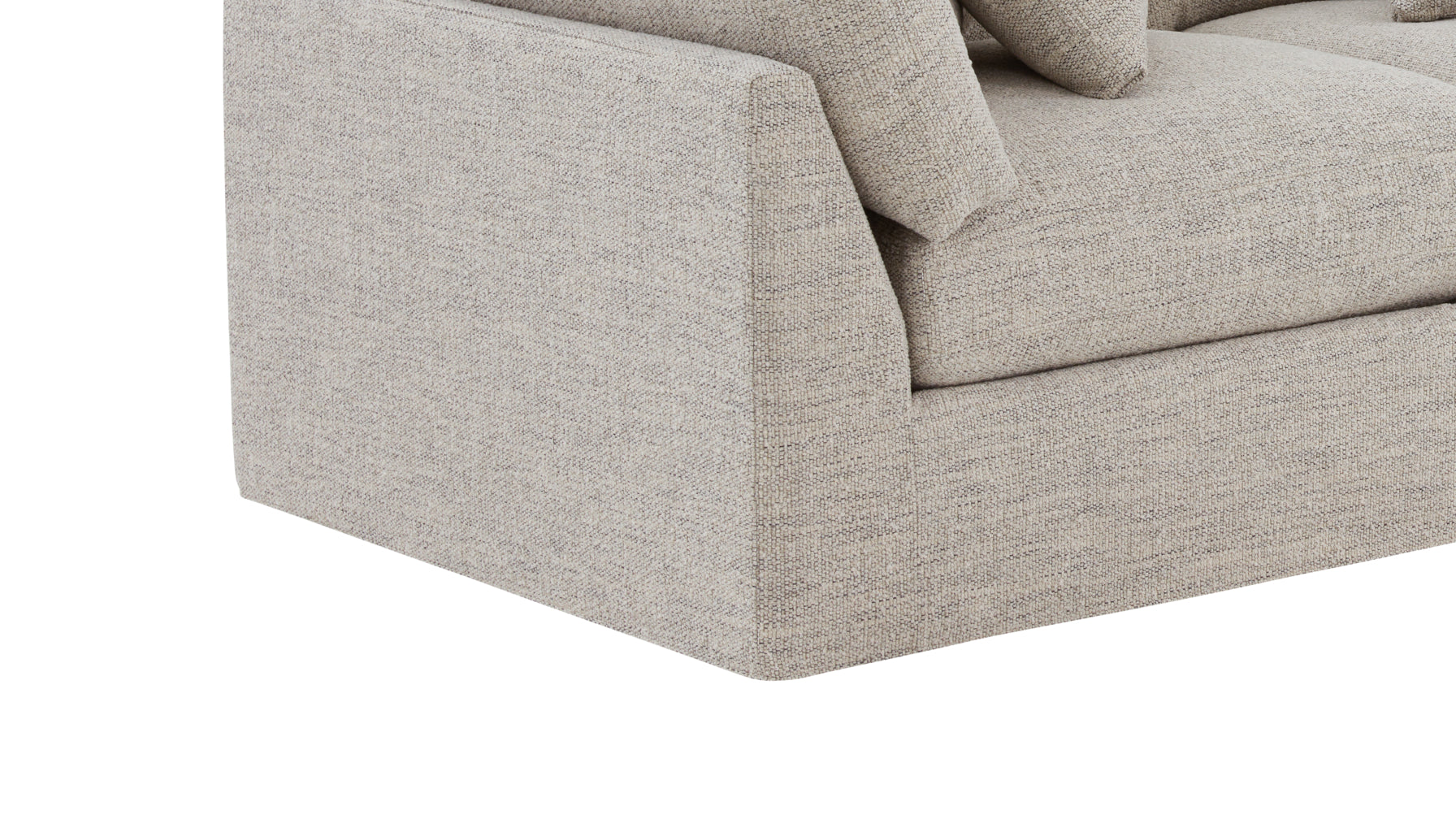 Get Together™ 2-Piece Modular Sofa, Large, Oatmeal - Image 9