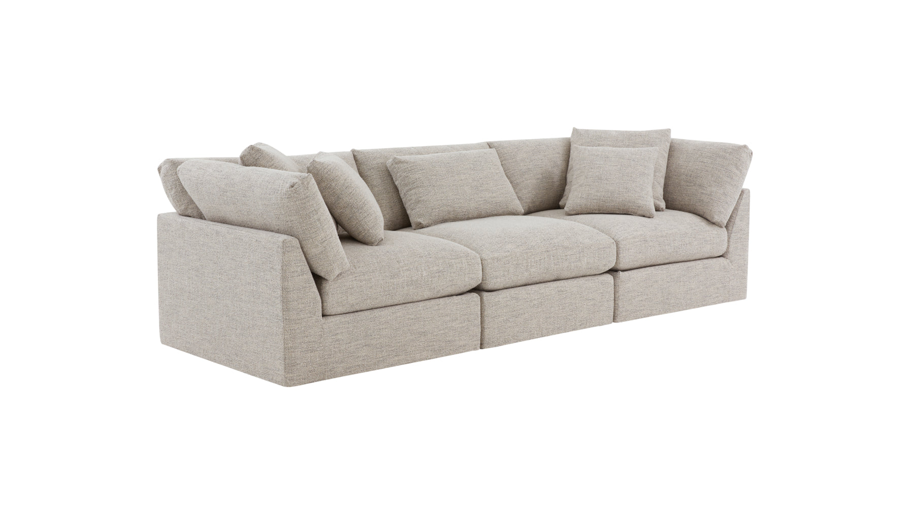 Get Together™ 3-Piece Modular Sofa, Large, Oatmeal - Image 2