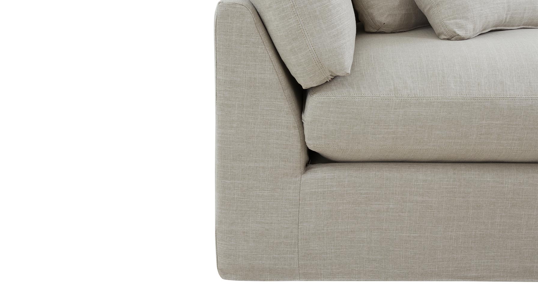 Get Together™ 3-Piece Modular Sofa, Large, Light Pebble - Image 9