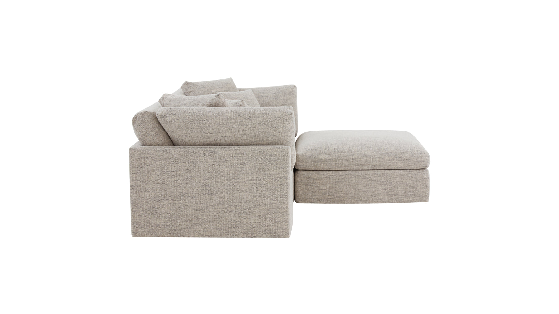 Get Together™ 3-Piece Modular Sectional, Large, Oatmeal - Image 6
