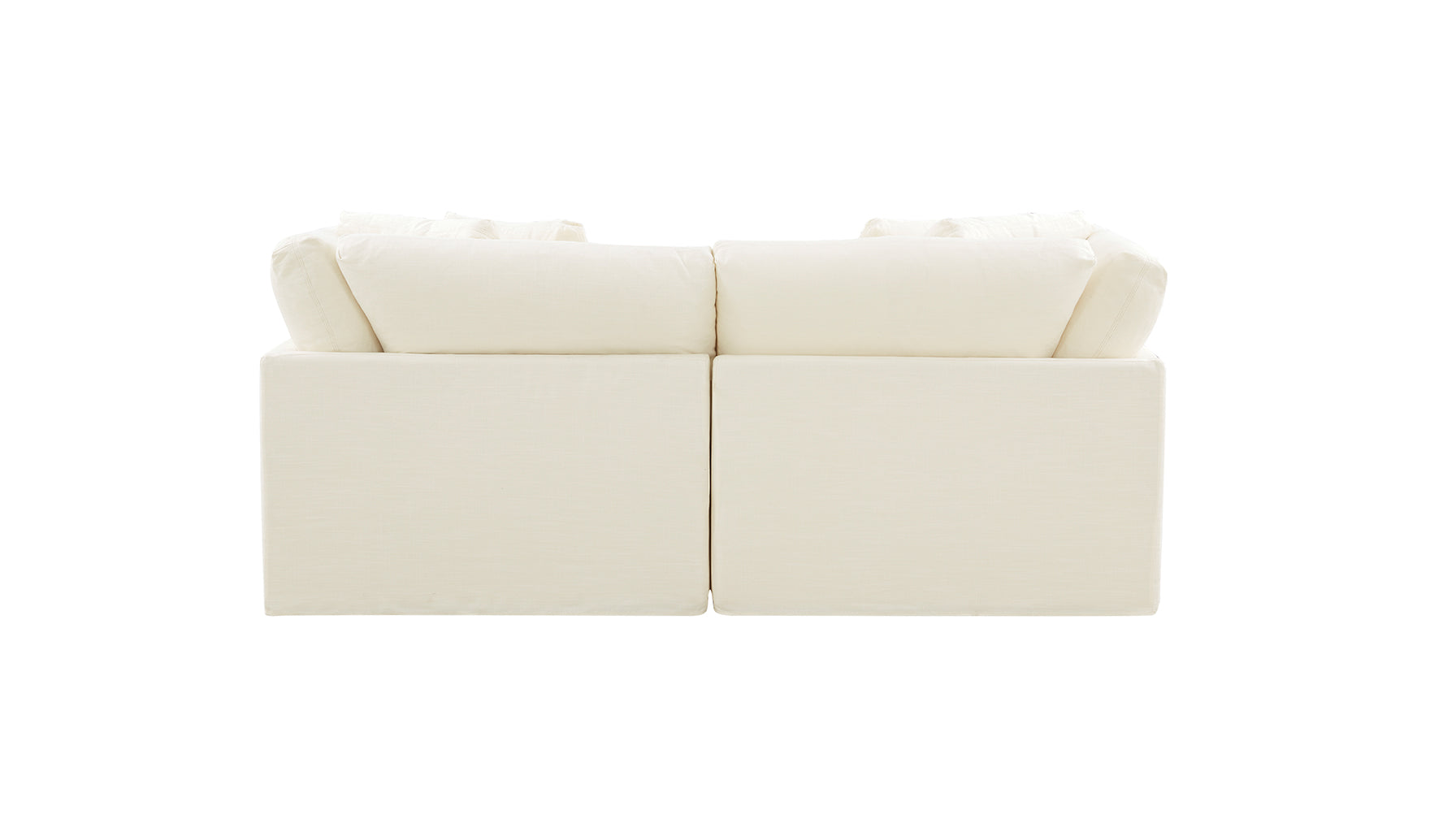 Get Together™ 3-Piece Modular Sectional, Large, Cream Linen - Image 8