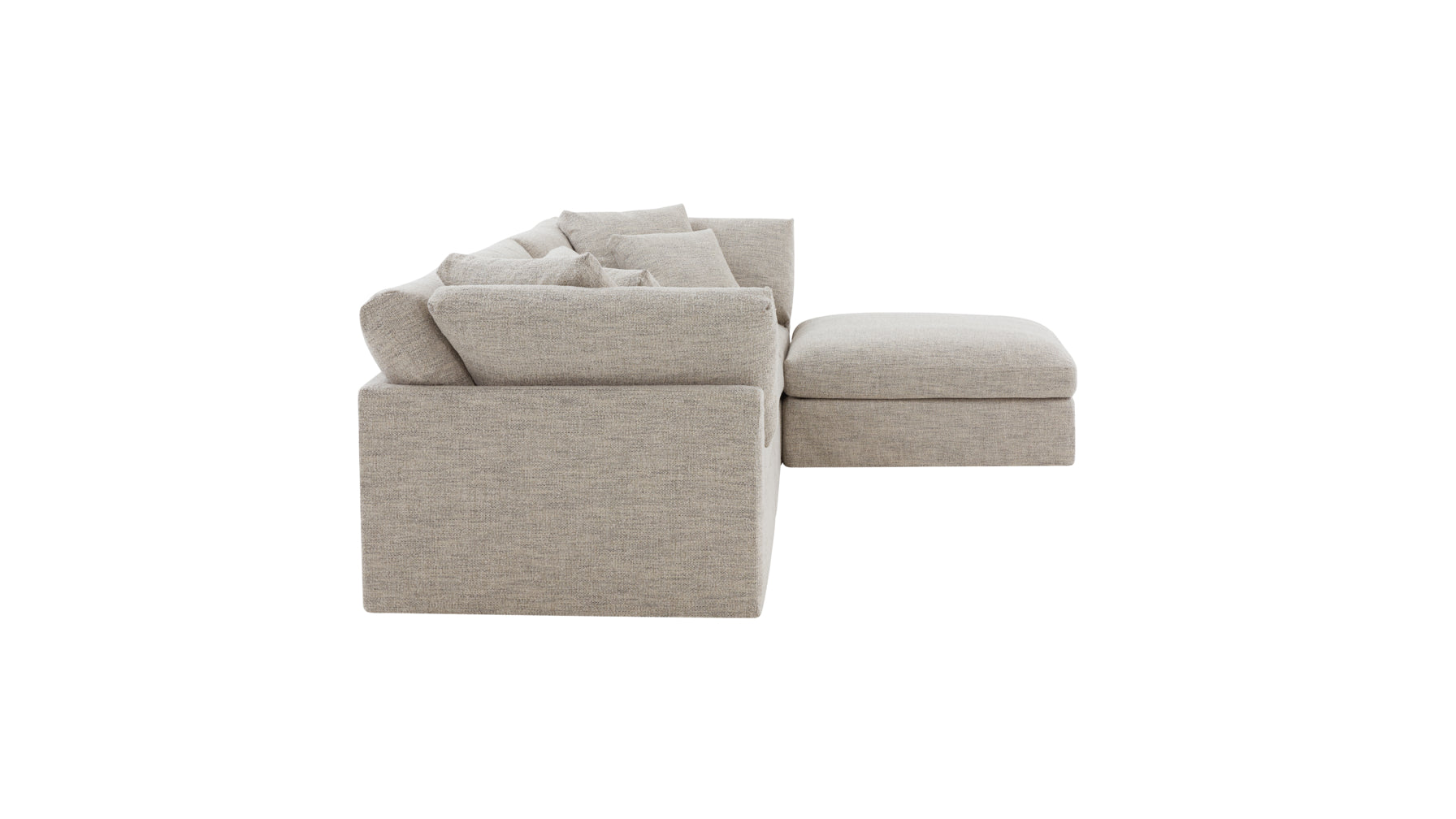 Get Together™ 4-Piece Modular Sectional, Large, Oatmeal - Image 7
