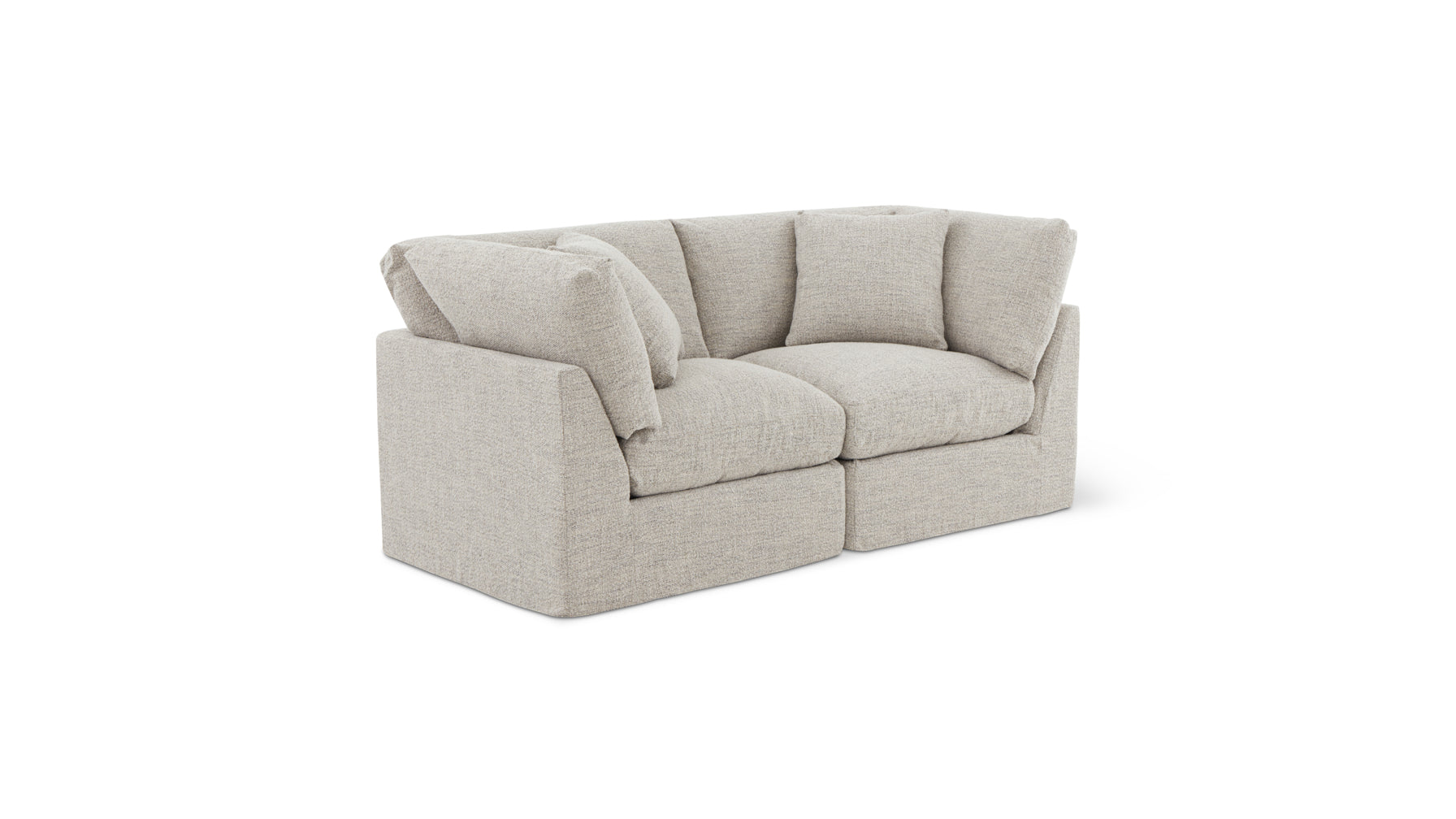 Get Together™ 2-Piece Modular Sofa, Standard, Oatmeal - Image 2