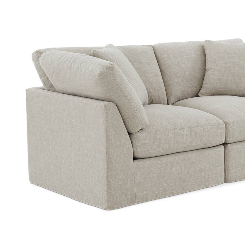 Get Together™ 2-Piece Modular Sofa, Standard, Light Pebble - Image 11