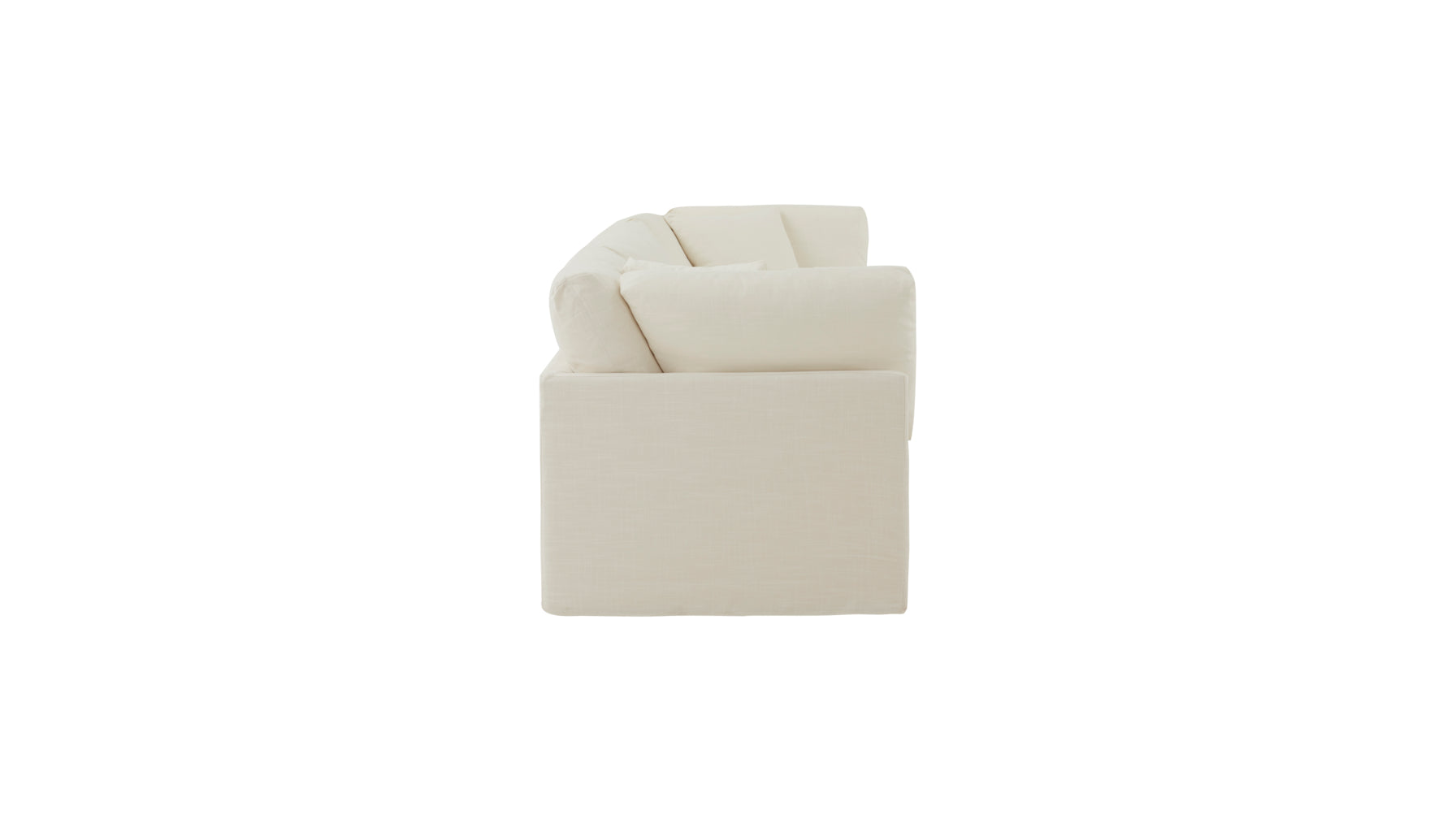 Get Together™ 3-Piece Modular Sofa, Standard, Cream Linen - Image 7