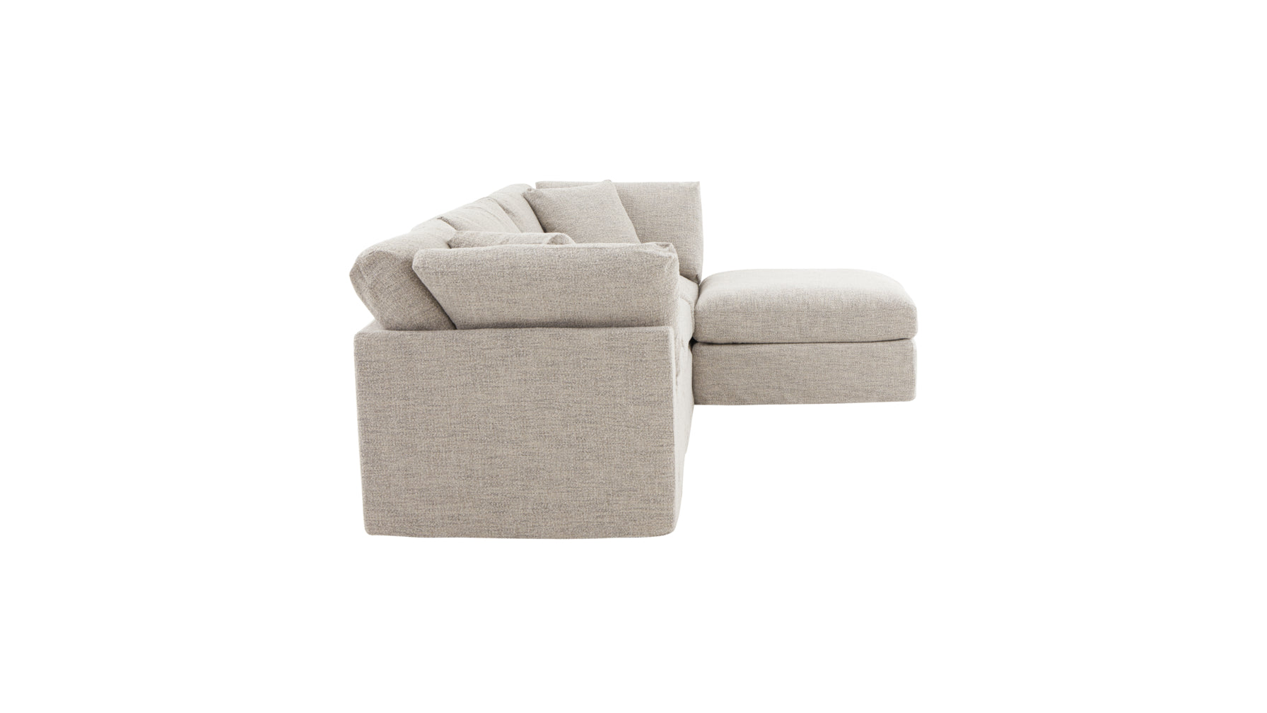 Get Together™ 4-Piece Modular Sectional, Standard, Oatmeal - Image 6