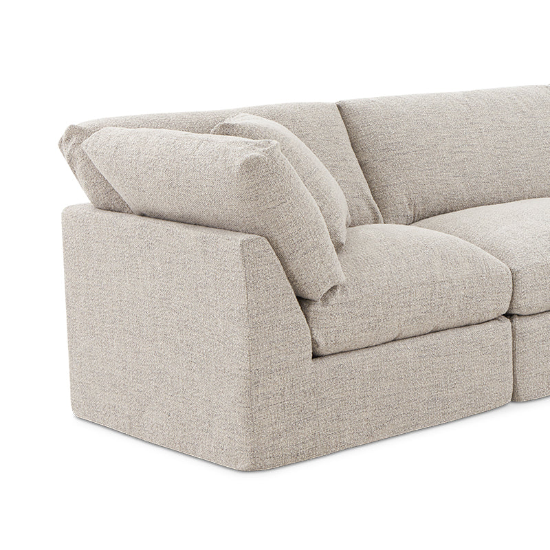 Get Together™ 5-Piece Modular Sectional Closed, Standard, Oatmeal - Image 10