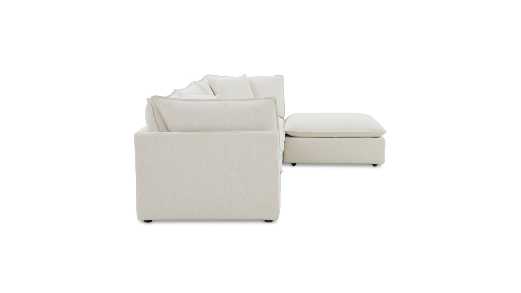 Chill Time 4-Piece Modular Sectional, Birch - Image 6