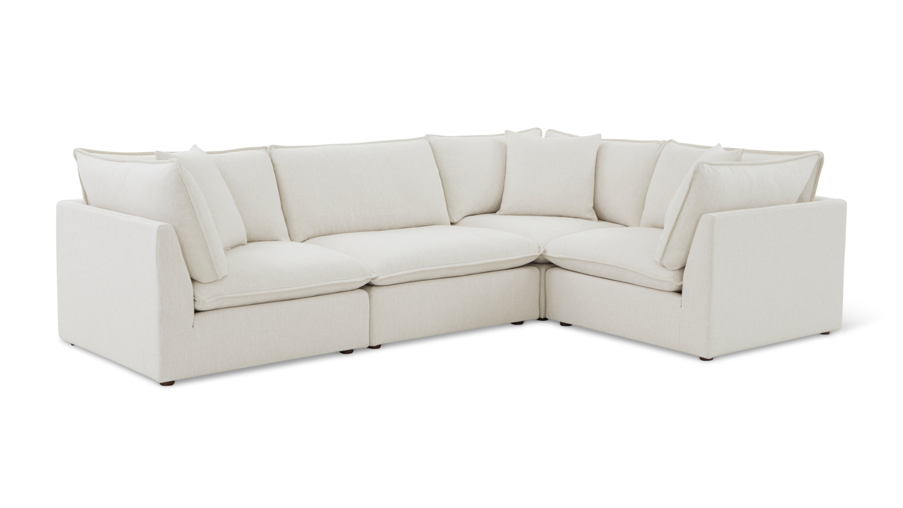Chill Time 4-Piece Modular Sectional Closed, Birch - Image 2