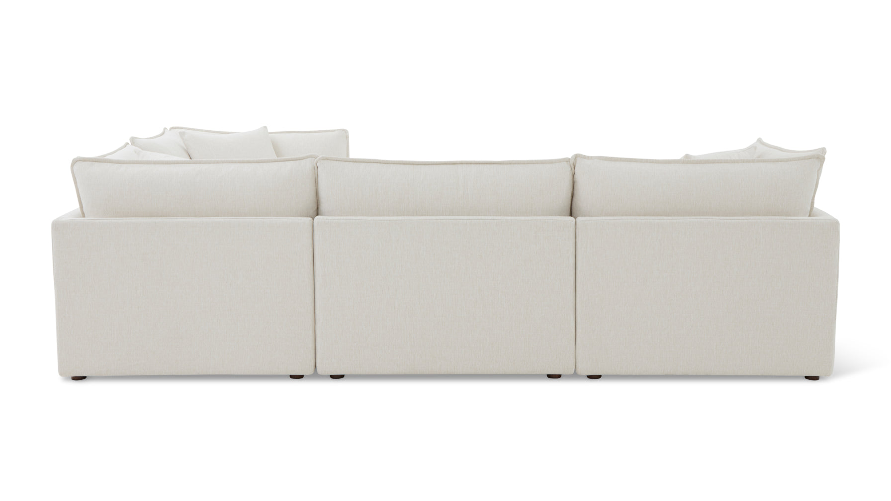 Chill Time 4-Piece Modular Sectional Closed, Birch - Image 6