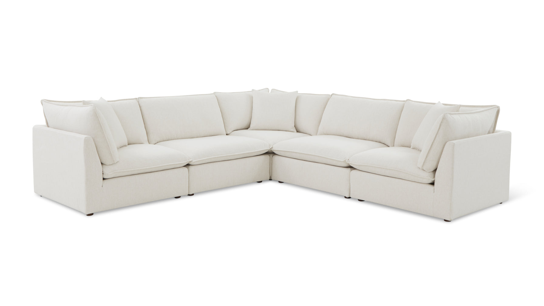 Chill Time 5-Piece Modular Sectional Closed, Birch - Image 4