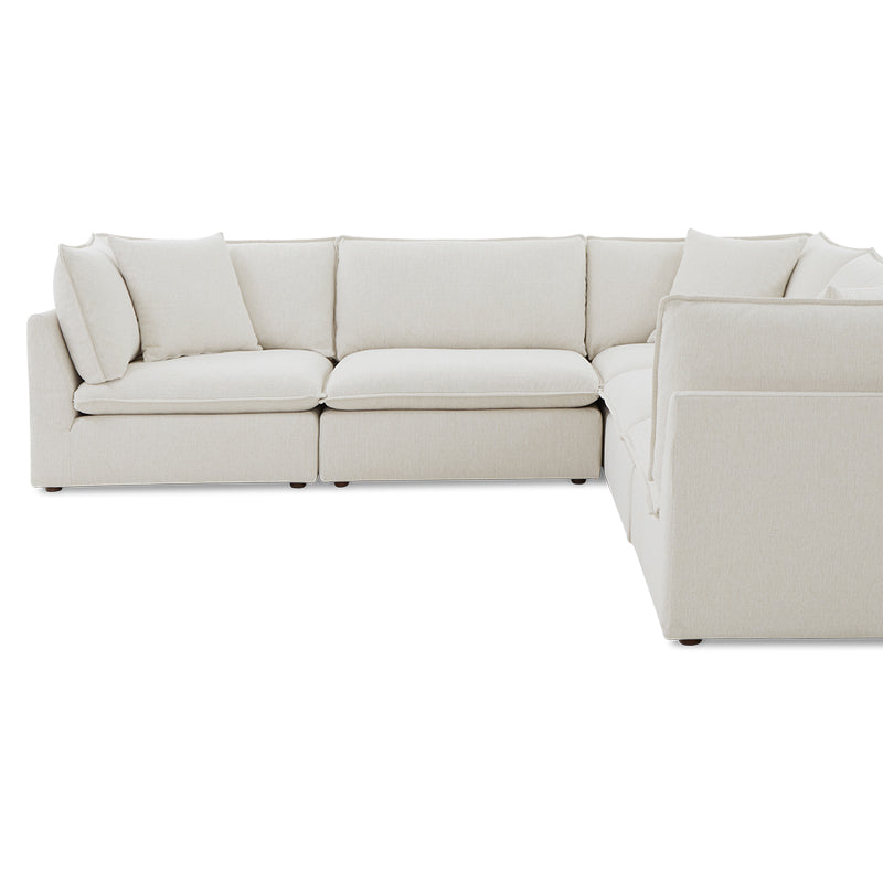 Chill Time 5-Piece Modular Sectional Closed, Birch - Image 11