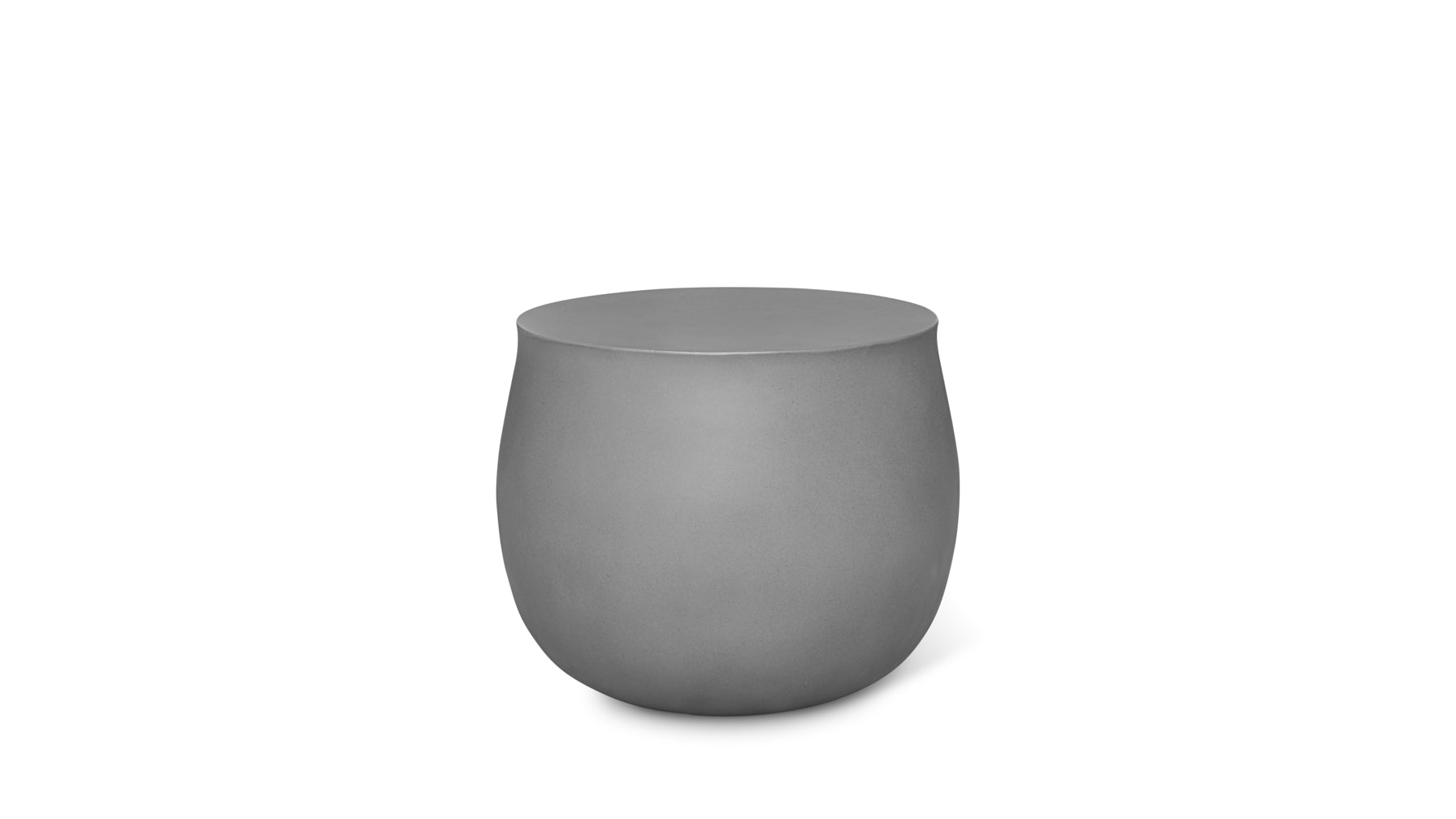 Oasis Outdoor Side Table, Concrete - Image 1