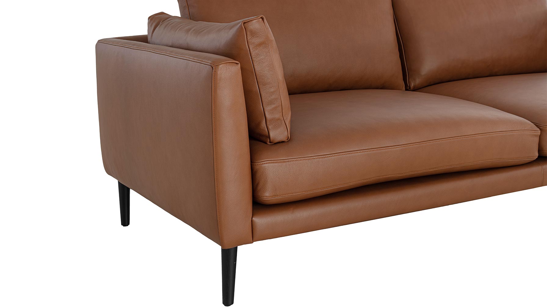 Stay A While Sectional, 2.5 Seater, Cigar - Image 9