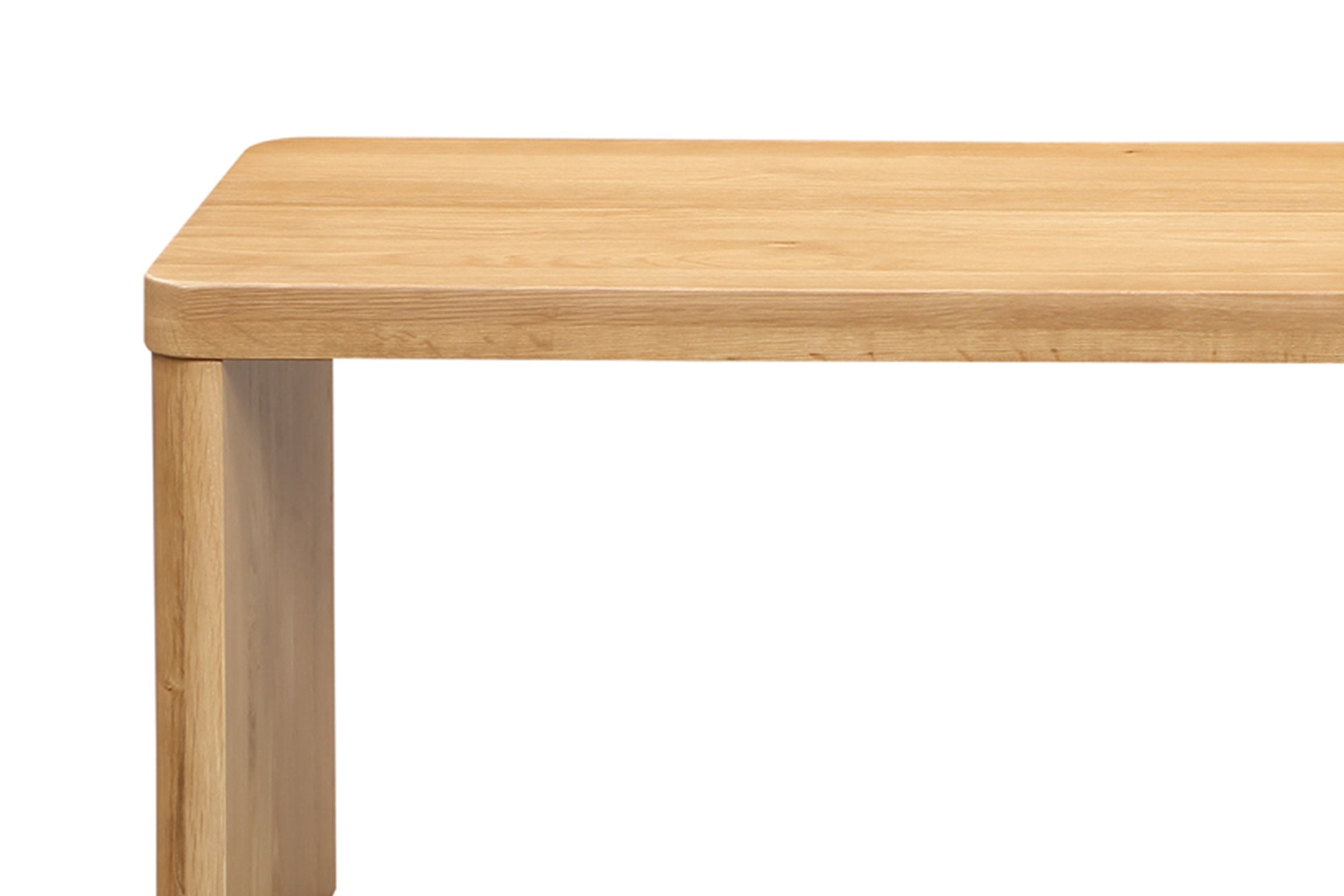 Form Bench, Seats 2, Oak
