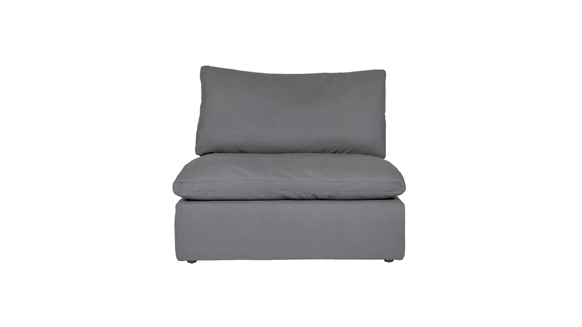 Slipcover - Movie Night™ Armless Chair, Standard, Gentle Rain - Image 1